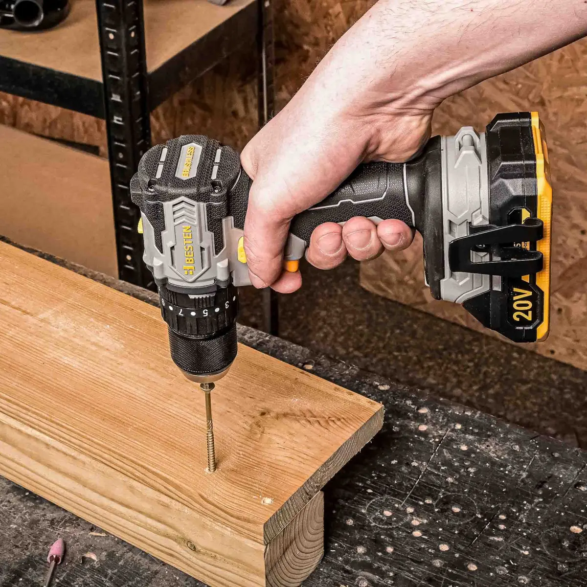 Zastosowanie wkrętarki akumulatorowej udarowej BESTEN BE-2885